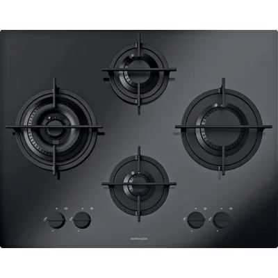 Barazza Piano cottura a gas MOOD 1PMD64N in vetroceramica nero da 65 cm - IN PROMOZIONE FINO AL 6/07