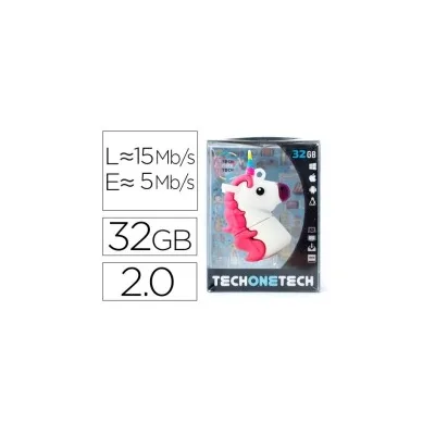 Pendrive TechOneTech My Unicorn USB 2.0 Memoria 32GB TEC5148-32
