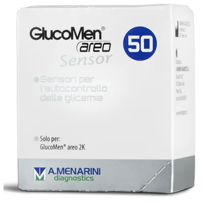 Glucomen Areo Sensor Strips Per La Misurazione Del Glucosio Nel Sangue 50 Pezzi