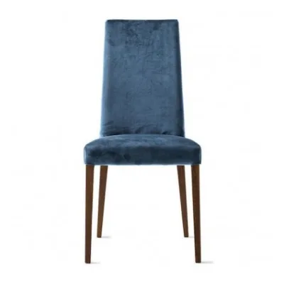 Calligaris OUTLET Sedia Méditerranée CS1863-S con struttura in faggio P201 noce e fodera S0H Venice bosco