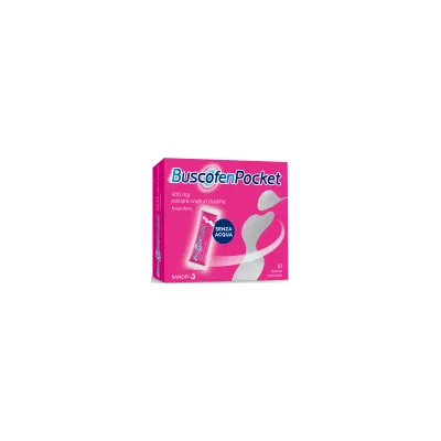BUSCOFENPOCKET POLVERE 10 BUSTINE 400MG