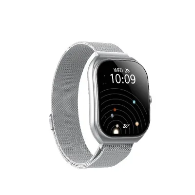 CELLY 2.01 CURVE SQUARE SMARTWATCH MILBAN TRAINERWIDEBK