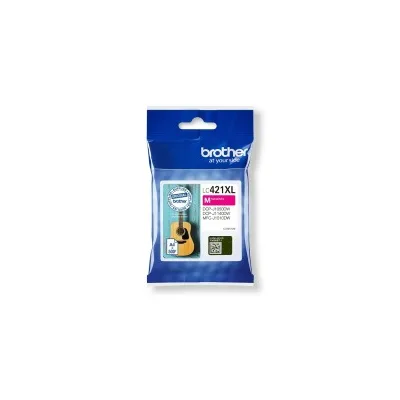 CARTUCCIA ORIGINALE BROTHER LC421XLM LC-421XLM MAGENTA DCP-J1050DW J1140DW