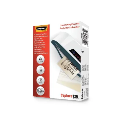 FELLOWES LEONARDI CF100POUCH A6 125MICRON 5307201