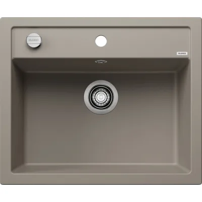 Blanco | Lavello una vasca DALAGO 6 1517320 finitura tartufo da 61.5x51 cm - Sopratop