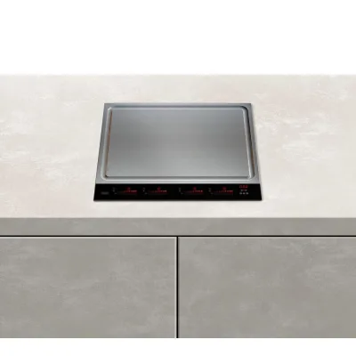 Airforce Piano cottura a induzione TEPPANYAKI 58 AFCNS00214 in acciaio inox da 58 cm