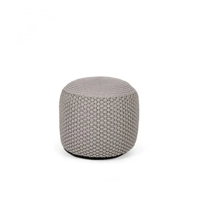 Unopiù Pouf da giardino in corda