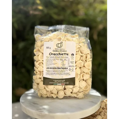 Orecchiette Artigianali di Grano Duro Lucano (500g)