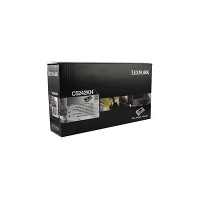 Toner ORIGINALE LEXMARK C524 C5222KS C5220KS NERO 4K