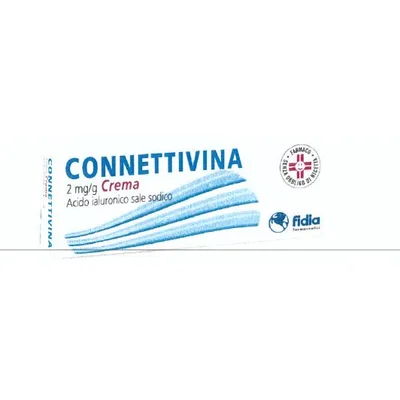 Connettivina Crema Dermatologica 0,2% Acido Ialuronico 15 g
