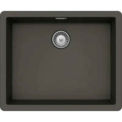 Schock Lavello una vasca BROOKLYN N100L BYKN100LA43 finitura asphalt da 55.6x45.6 cm