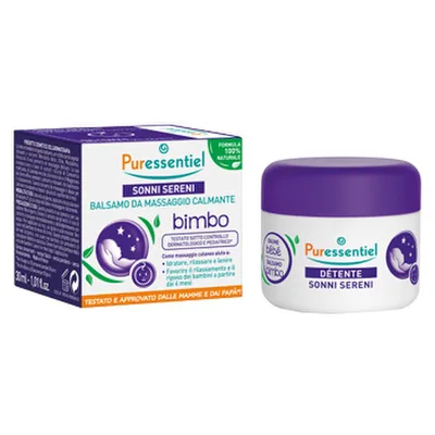Puressentiel balsamo da massaggio pettorale bimbo sonni sereni 30 ml