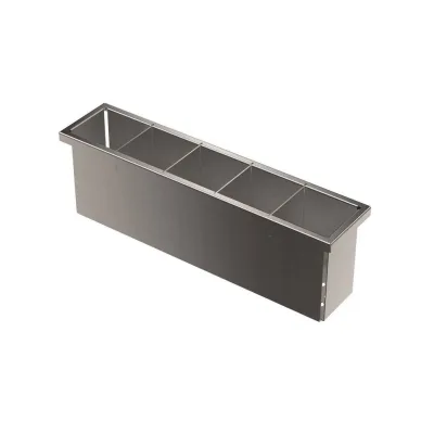 Foster Vaschetta forata 8151 004 finitura acciaio inox da 38x8.8 cm