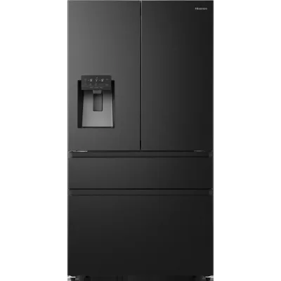 Hisense: Frigorifero French Door a libera installazione RF728N4SAFE finitura nero da 91 cm