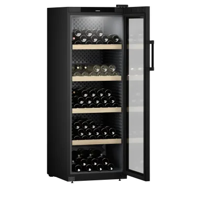 Liebherr Cantina vino a libera installazione WPbl 5001 con porta in vetro e telaio nero da 60 cm - IN PROMOZIONE FINO AL 6/07