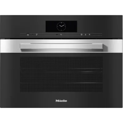 Miele Forno compatto a vapore combinato con forno tradizionale da incasso DGC 7845 HC finitura acciaio inox da 60 cm