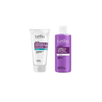 EUPHIDRA SHAMPOO CAPELLI SOTTILI 250 ML + BALSAMO IDRATANTE 200 ML