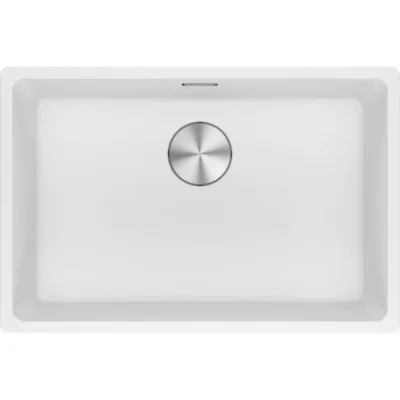 PRONTA CONSEGNA - Franke: Lavello una vasca Vasche Sottotop Maris MRG 110-62 125.0686.727 finitura fragranite bianco da 65.3x43.3 cm