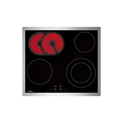 Gaggenau Piano cottura elettrico CE261114 in vetroceramica con cornice in acciaio da 60 cm
