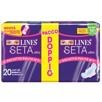 Lines Seta Ultra C/ali*20pz
