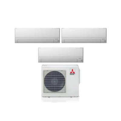 Climatizzatore Condizionatore MITSUBISHI ELECTRIC Trial Split 9+9+9 serie MSZ-BT Inverter con MXZ-3F54VF WI-FI INTEGRATO R-32 9000+9000+9000 A+++/A++