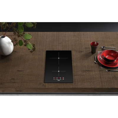 Airforce Piano cottura a induzione PRIMA DOMINO 30 PCDOM30020 in vetroceramica nero da 30 cm