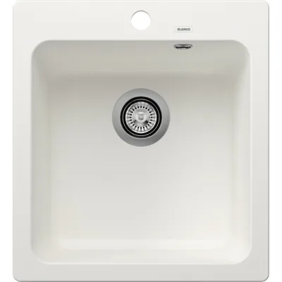 Blanco Lavello una vasca NAYA 45 1526574 finitura bianco da 46.5x51 cm - Sopratop