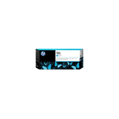 CARTUCCIA ORIGINALE HP F9K03A 745 CIANO DesignJet Z2600 300ML