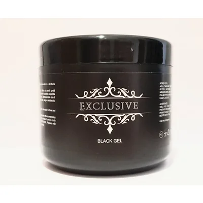 Black gel per capelli grigi tenuta forte 500 ml