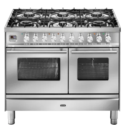 Ilve Cucina PD10W Professional Plus PD106DWE3 doppio forno e piano cottura 6 fuochi con dual da 100 cm - IN PROMOZIONE FINO AL 6/07