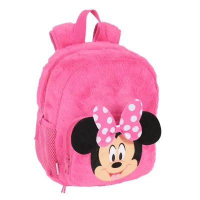 Zaino Scuola Minnie Mouse Rosa 22 x 27 x 10 cm