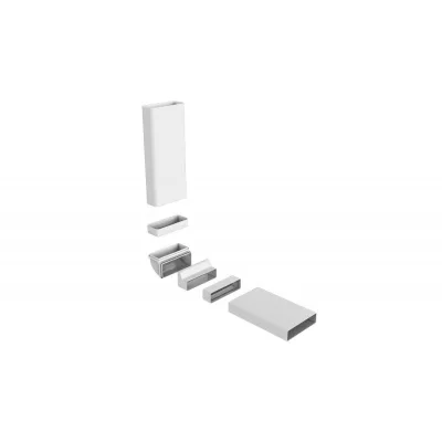 Fulgor Kit tubazione FDUCTKIT ARIA+ finitura bianco opaco