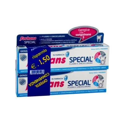 FORHANS DENTIFRICIO SPECIAL 2X75ML