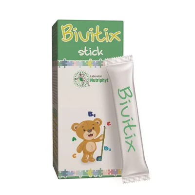 Bivitix Integratore di Vitamine e Pappa Reale 10 Stick Pack
