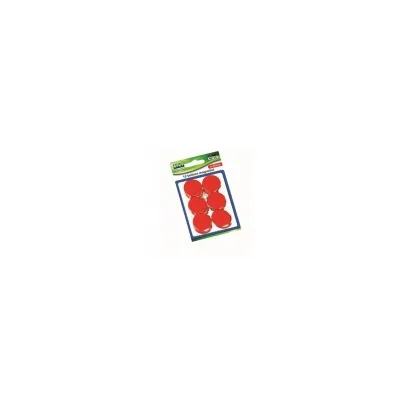 LEBEZ SPA CF12 BOTTONI MAGN.ROSSO 30 MM BLIST MR-30-RS