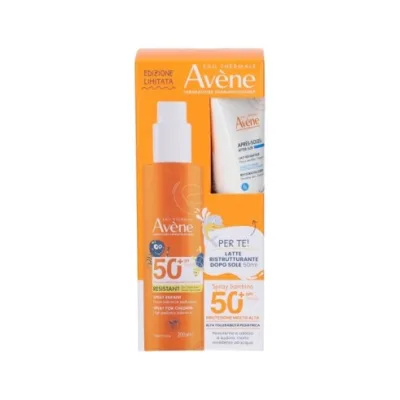 AVENE SOLARE SPRAY BAMBINI SPF50+ 200ML + DOPOSOLE 50ML