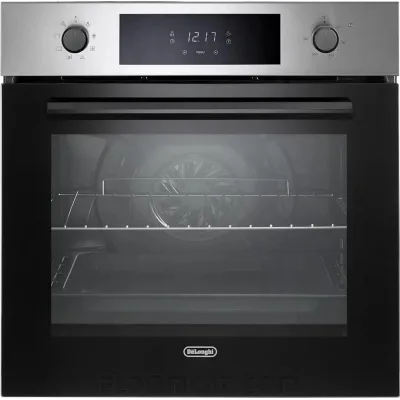De Longhi Forno elettrico multifunzione da incasso FLM 6LXDG finitura inox e vetro nero da 60 cm