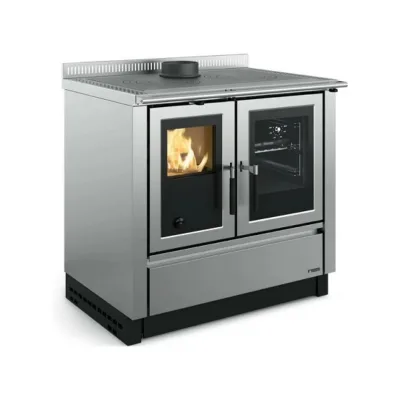 La Nordica Stufa a legna VENEZIA VST.16 3005483 finitura inox