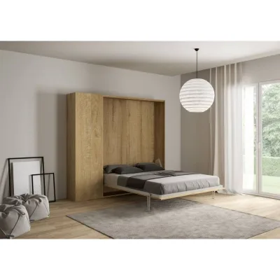 Itamoby Letto matrimoniale a scomparsa Kentaro con colonna da 234x215(39,5) cm