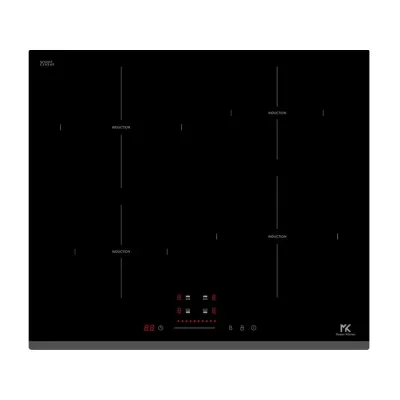 Master Kitchen Piano cottura a induzione MKHI 604-ED BK in vetroceramica nero da 60 cm