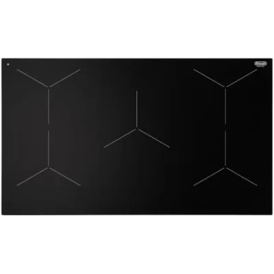De Longhi Piano cottura a induzione NSI 952 in vetroceramica nero da 90 cm