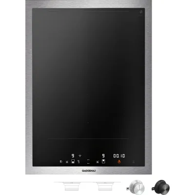 Gaggenau Piano cottura a induzione VI422115 con cornice in acciaio inox da 38 cm