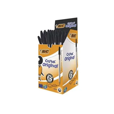 BIC CF50PENNE SF CRISTAL PMED NERO 8373631