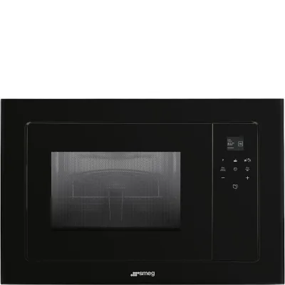 Smeg S Forno microonde con grill da incasso FMI120B3 finitura Deep Black da 60 cm - IN PROMOZIONE FINO AL 6/07
