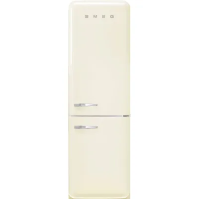 Smeg Frigorifero combinato con cerniere a destra a libera installazione FAB32RCR6 finitura panna da 60 cm - IN PROMOZIONE FINO AL 30/06