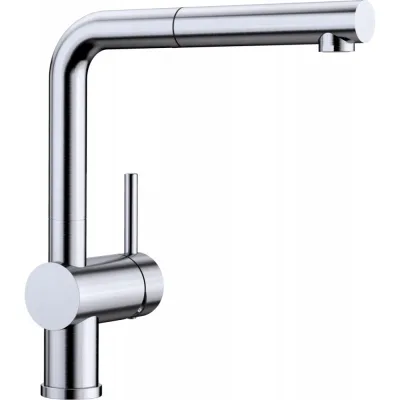 Blanco | Miscelatore monocomando con doccetta estraibile LINUS-S 1512404 finitura inox