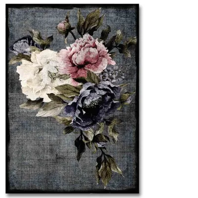Adriani & Rossi Tappeto Digit Roses in cotone e poliestere