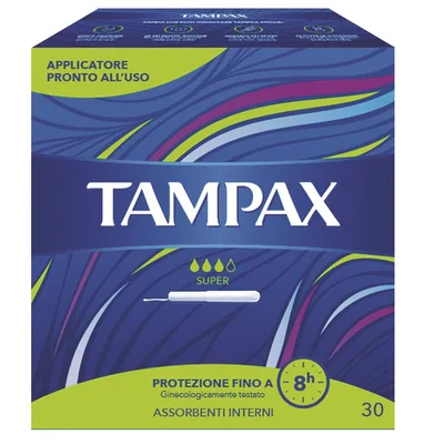 Tampax Blue Box Super 30pz