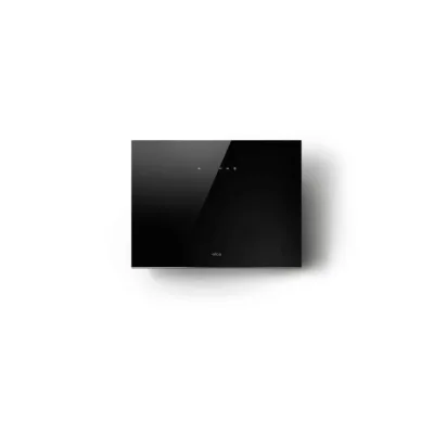 Elica Cappa filtrante a parete PLAT @ BL/F/55 PRF0164946A finitura vetro nero da 55 cm