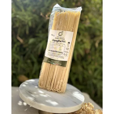 Spaghetti Artigianali di Grano Duro Lucano da Agricoltura Biologica (500g)
